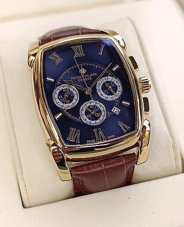 qızıl saatlar: Patek Philippe Geneve qol saatı - Korpus: parlaq qızılı tonlu metal — 1