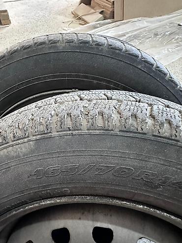 Диски: Железные Диски R 14 Toyota, Комплект, отверстий - 4, Б/у — 2