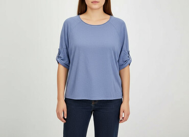 bluzki oversize opadające ramię: Women's blouse, size 3XL