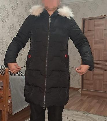 jack wolfskin: Qadın qış palto-kurtkası - Rəng: qara - Model: dizə qədər uzun puff — 2