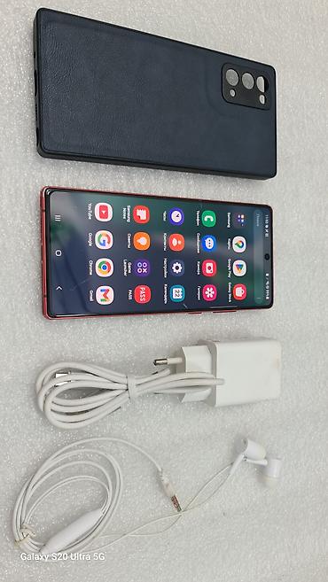 google pixel 6a: Samsung Galaxy Note 20, Б/у, 256 ГБ, цвет - Красный — 9