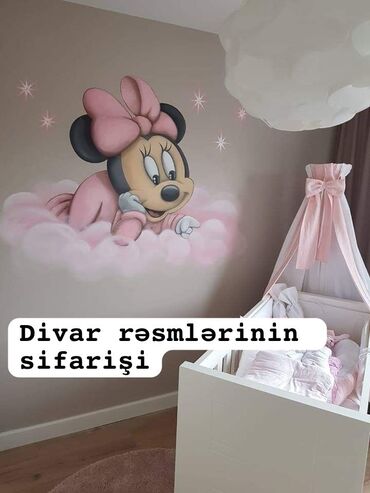 Şəkillər, tablolar: Divar rəsimlərinin çəkilməsi🎨 Qiymət rəsmə və onun ölçüsünə uyğun