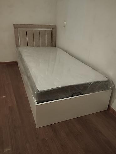 Çarpayılar: Yüksələn mexanizmli tək nəfərlik çarpayı - Ölçü: təxmini 90×190 sm — 14
