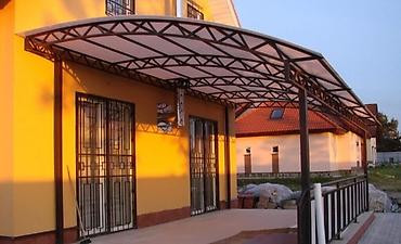 Навесы: Навес, Арочный, Металл, Поликарбонат — 14