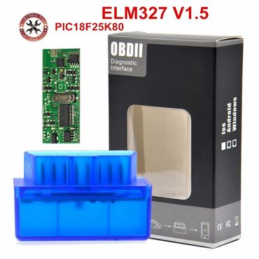 воск для машины: Адаптер блютуз ELM327. OBD2. Оригинал чип 25к80. Версия 1.5. Двойная