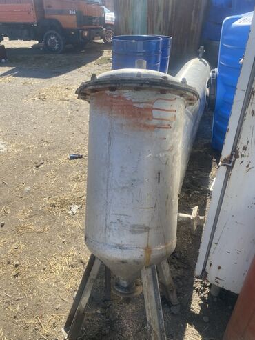 Бочки и ёмкости: Цилиндрическая емкость/бак из нержавеющей стали, бак нержавейка — 9