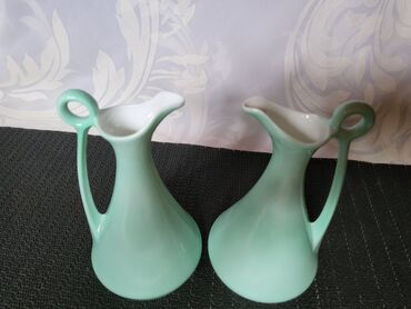 Ostali antikviteti: Bokali novi 1930g+ Viktorija porcelan Cehoslovacka. Novi rezedo — 5