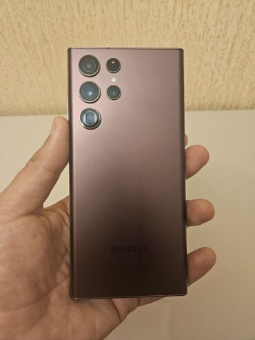 samsung s10e satilir: Samsung Galaxy S22 Ultra, 256 GB, rəng - Narıncı, Zəmanət, Düyməli, Barmaq izi