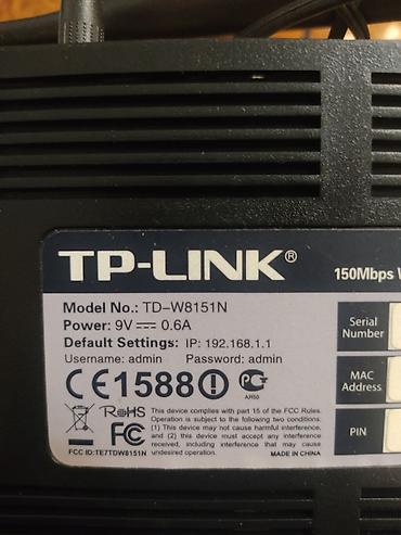 planset satisi: TP‑LINK TD‑W8151N – 150Mbps Wireless N ADSL2+ modem‑router satıram — 3