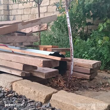 agdas tikinti materiallari qiymetleri: Taxta lövhələr və tirlər inşaat işləri, təmir, çardaq tikintisi və ya
