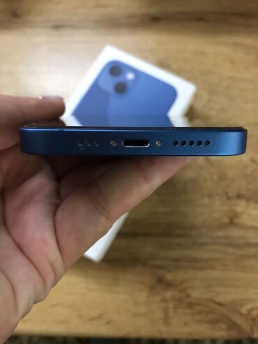 iphone 5se: IPhone 13, Б/у, 256 ГБ, Синий, Чехол, Коробка, 87 %