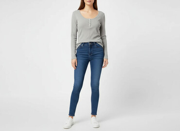 esprit t shirt basic: H&M, Women`s T-shirt, size M