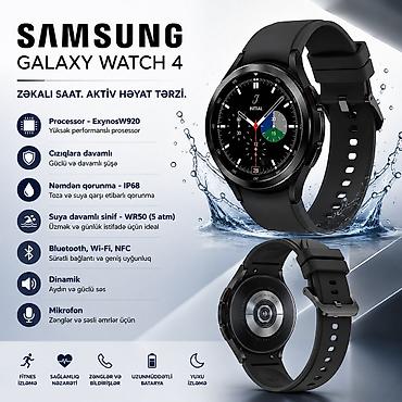 İşlənmiş, Smart saat, Samsung, rəng - Qara lalafo.az -da İşlənmiş, Smart saat, Samsung, rəng - Qara