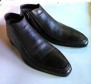 обувь зимние: Ботинки мужские зимние кожаные (Турция). Отличного качества! Последний