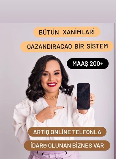 Satış: Marketoloq tələb olunur, Onlayn iş, 46 yaşdan yuxarı, Təcrübəsiz