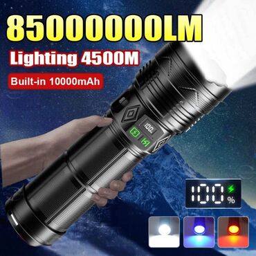 Süni güllər: Super güclü LED fənər - İşıq axını: 85 000 000 lm (şəkildə