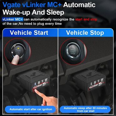 Alati za automobile: Vgate vLinker MC + V2.2 Bluetooth 4.0 OBD2 BimmerCode FORScan Auto — 15