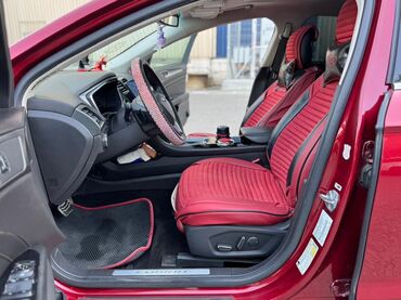 Ford: Ford Fusion – qırmızı mettalik sedan - Korpus: 4 qapılı sedan — 13