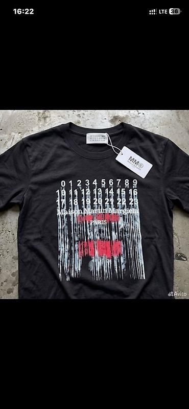 loro pian: Футболка Maison Margiela. Футболка Maison Margiela matrix archive y2k — 1