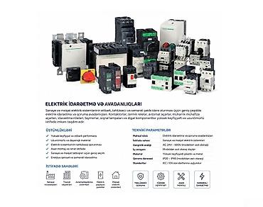 Elektrik idarəetmə və qoruma avadanlıqları Elektrik İdarəetmə və
