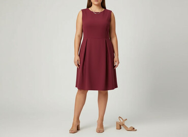 sukienki mohito czerwone: Women`s dress, size 2XL