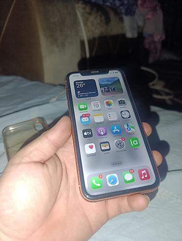 IPhone Xr, Б/у, 64 ГБ, Коралловый, Чехол — 1