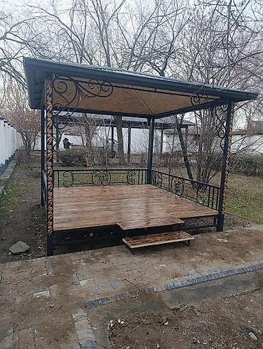 Беседки: Беседка 3 x 3 x 3 м, Металл — 6