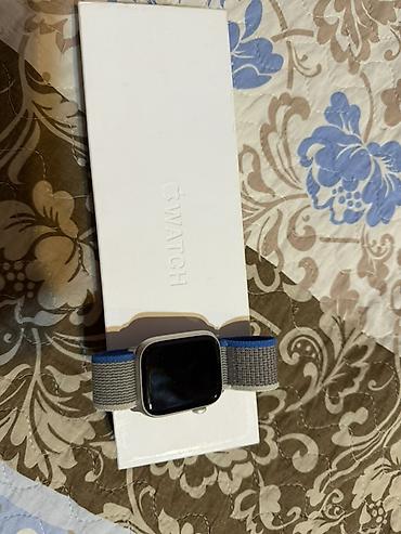 ağıllı saat qiyməti: Apple Watch – alumini korpuslu, düzbucaqlı ekranlı model.9/45 Apple — 2