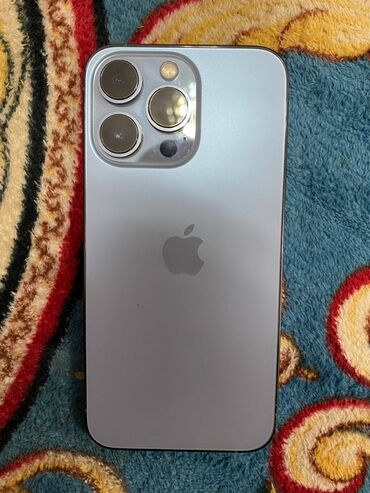 наушник ош: IPhone 13 Pro, 256 ГБ, Күмүш, 91 %