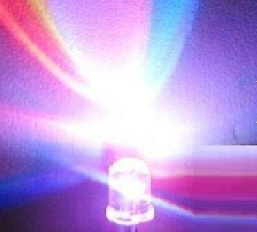 biljka monstera: RGB LED dioda, 5 mm - Višebojna RGB svetleća dioda sa automatskim — 1