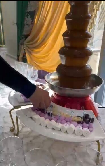 шашлычный кафе: Шоколадный фонтан