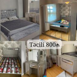 химчистка мебели и ковров: İkinəfərlik çarpayı, Dolab, Termo, 2 tumba, İşlənmiş