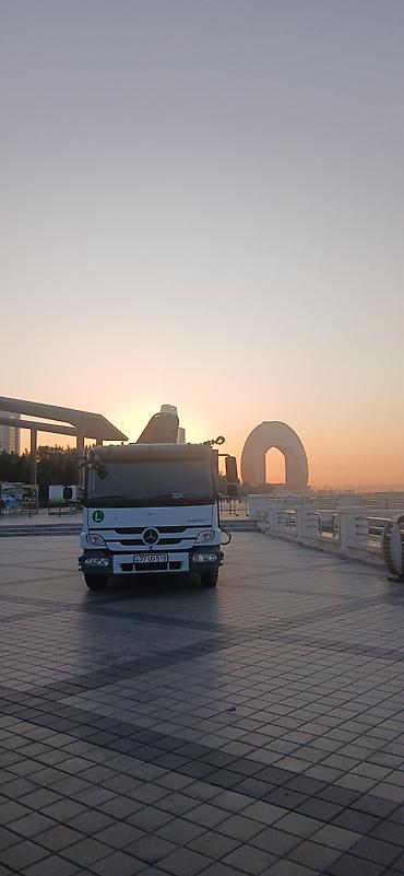 manipulyator nədir: Mercedes-Benz 1218 yük maşını – bortlu kran-maşın Xüsusiyyətlər Ucuz — 2