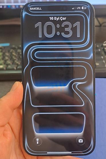 ayfon satilir: IPhone 17 Pro Max, 512 GB, Mavi, Face ID — 2