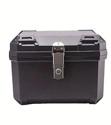 b örtük var: Universal motosiklet arxa baqaj qutusu (top case) - Material: möhkəm — 4