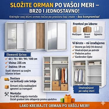 Komode i ormarići: SLOŽITE ORMAN PO VAŠOJ MERI – BRZO I JEDNOSTAVNO! Kreirajte svoj — 10
