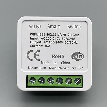 wi: Мини Wi‑Fi реле 16 А для установки в подрозетник - Тип: мини-реле для — 3