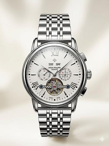 elekron saat: Patek Philippe Geneve kişi qol saatı – Swiss Made Xüsusiyyətlər: - — 2