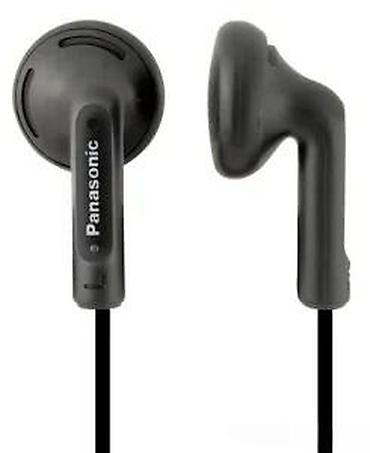 Slušalice: Panasonic žičane slušalice RP-HV104E-K - Tip: klasične earbud — 11