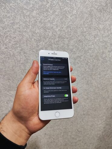 Apple iPhone: IPhone 8 Plus, 64 GB, Ağ, Barmaq izi — 10