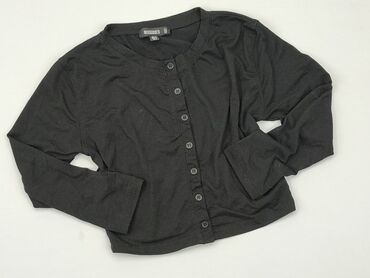 czarne t shirty damskie z dekoltem: Top Missguided, M, stan - Dobry
