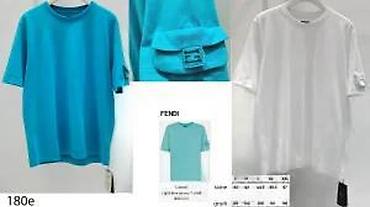 Majice: Men's T-shirt Fendi, bоја - Crna — 5