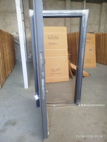 Giriş qapıları: Mənzil üçün Yeni Giriş qapısı 90x205 sm Çərçivə ilə, Zəmanətli, Pulsuz quraşdırma, Pulsuz çatdırılma — 3