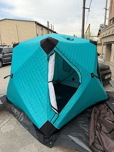 полатки в аренду: Быстровозводимая утеплённая трёхслойная палатка‑куб для кемпинга и — 1