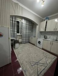 квартира бишкек долгосрочный: 1 комната, С мебелью полностью