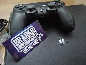 PS4 (Sony Playstation 4): 🎮 PS4 Slim 1TB ✅ Odlično stanje — neotvarana/nepopravljana, bez — 4