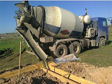 Beton işləri: Beton nasosu və mikserlərlə beton tökmə xidməti.İstənilən marka,hər — 3