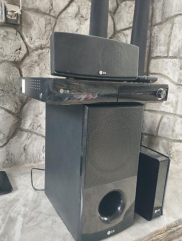 Musiqi mərkəzləri: LG ev kinoteatrı – tam dəst - Brend: LG - Konfiqurasiya: 5.1 kanallı — 5