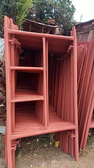 Строительные леса, стойки: Продаю строительные леса. улица льва толстого рядом чайхана Анар — 3