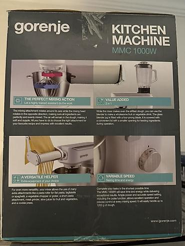 gorenje: Mətbəx kombaynı Gorenje, Yeni, Ünvandan götürmə — 2